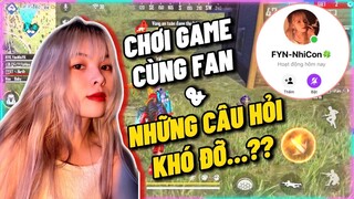 [Free Fire] Lần Đầu Chơi Game Với Fan, Yến Nhi Đã Gặp Phải Những Câu Hỏi Khó Đỡ?