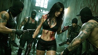 2025 Action Movie_ # _ English subtitleTerrorists Cornered Her to Search Her_ But Next She Broke The