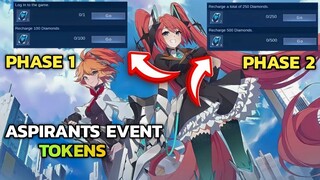 How to Get 30 Aspirant Unite Event Tickets ?| Claim Your Aspirant Unite Event Tickets Mobile Legends