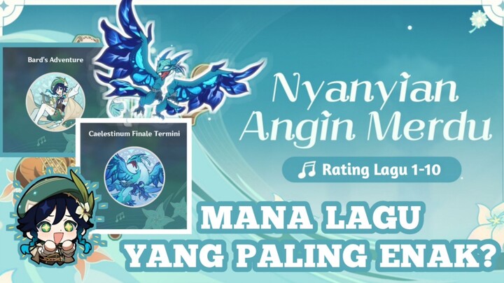 GENSHIN IMPACT | Rating Lagu dari Event Napas sang Windblume | Noxam