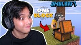 OMOCRAFT BUT THERE IS ONLY ONE BLOCK ft. WONDERPETS || MINECRAFT