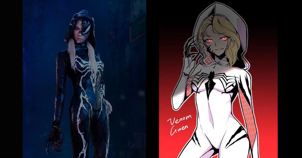Venom-Spider Gwen bilibili.
