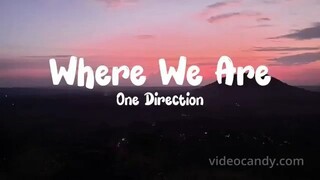 Where We Are - One Direction ( slowed to imperfection w/ Lyrics )