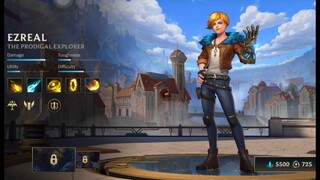 EZREAL GAMEPLAY | THE PRODIGAL EXPLORER | IOS WILD RIFT CLOSED BETA TESTING PHASE TWO