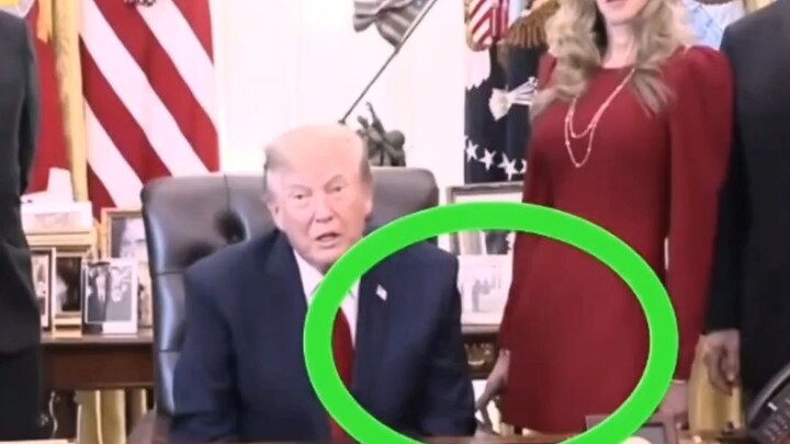 Trump was not happy who this lady