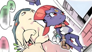 Magma dan Infernape naik bus!