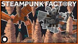 Minecraft Steampunk Factory TIMELAPSE (Building Better Biomes)