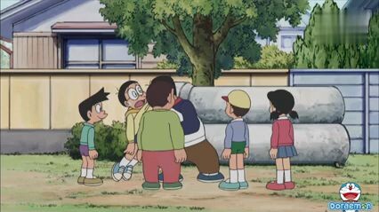 Doraemon episode 293 - Fobia Bulatan Segi tiga Segi empat (Bahasa malay)
