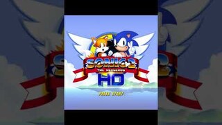Title Screen Sonic 2 vs 2 HD #shorts #sonic
