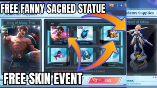 Free Guaranteed Skin & Fanny Sacred Statue | Choose Your Free Skin & Win  Chou Elite | MLBB