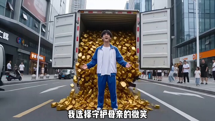 เลือกหนึ่งหมื่นล้านหรือรอยยิ้มของแม่?