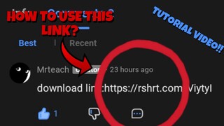 HOW TO USE THIS LINK?? TUTORIAL BY MRTEACH.