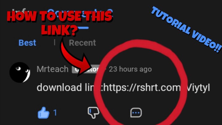HOW TO USE THIS LINK?? TUTORIAL BY MRTEACH.