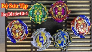 Khoe bộ sưu tập con quay beyblade GT4  của Huyện Lê