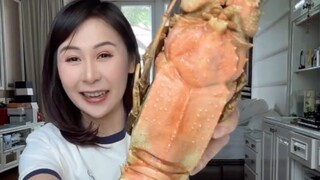 Lobster gajah….   gede banget lobsternya..