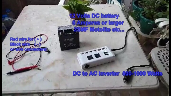 How To Make A Portable 220 Volts AC Power Supply