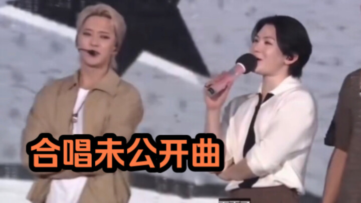 The two of them duet on the song Woozi wrote for Hoshi—such heavy rain!