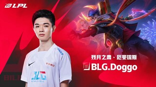 Khoảnh Khắc Siêu Sao: BLG.Doggo - Song Nguyệt Chiến Binh, Aphelios | Playoffs LPL Mùa Xuân 2022