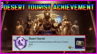 Easy Way To Complete Desert Tourist Achievement Pubg Mobile - Achievement Pubg Mobile | Xuyen Do