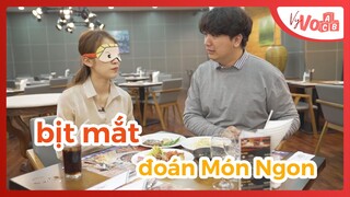 VyVocab Ep.34 | Hẹn hò trai Hàn, bịt mắt đoán món ăn | Khánh Vy