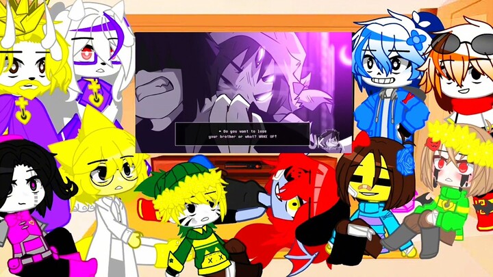 Undertale React To XTale III, XTale IV _ Gacha Club_