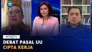 Debat Pasal UU Cipta Kerja