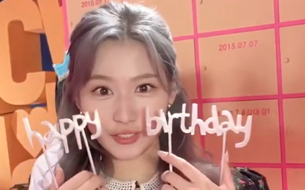 【TWICE ซับไทย】🍭❤ON-CE HA-PPY BIR-TH-DAY HEAR-T🍭กลอนเก้าบรรทัดพูดพล่ามอวยพรวันเกิดให้วานส์~