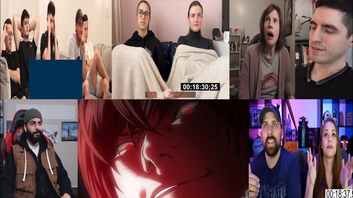 DEATH NOTE  EPISODE 25 REACTION MASHUP!!