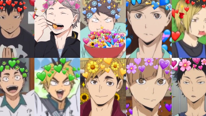 [Haikyuu!!] 11 handsome second pass boys!
