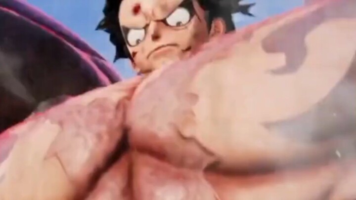 Luffy marah