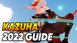 UPDATED KAZUHA 2022 GUIDE | Tipps, Best Builds, Waffen, Artefakte & Teams