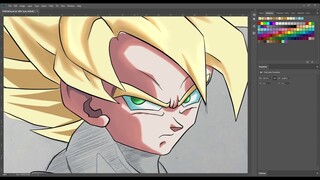 Goku SpeedPaint/Quick Channel Update