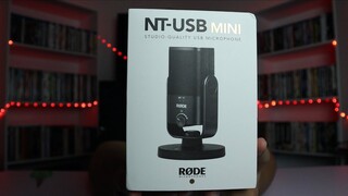 Microphone baru Zhaf | RODE NT-USB MINI - Unboxing & First Impression