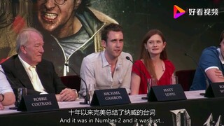 哈利波特：演员最喜欢的台词赫敏刚说完，鲁伯特就忍不住了