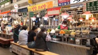 TOP 12  ตลาดกวางจังที่เกาหลี! วิดีโออาหารอร่อย