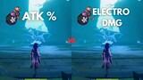 F2P : Raiden ATK % vs ELECTRO % !! Best Build for Raiden ?? [ Genshin Impact ]