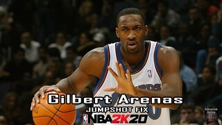 Gilbert Arenas Jumpshot Fix NBA 2K20