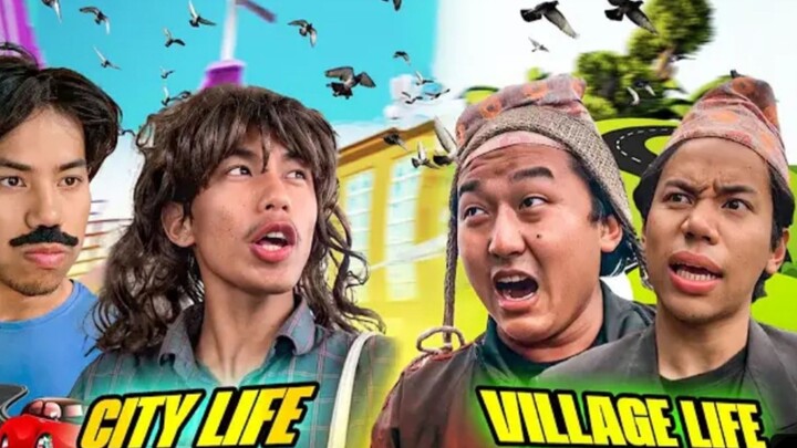 City life vs village life-Jerry limbu