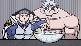 การออกกำลังกายตอนเช้าของโกโจ ซาโตรุ