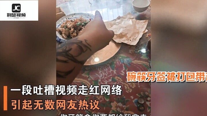 เจ้าของร้านอาหารโอดครวญถูกลูกค้า “ปล้น” จนหมด คุณลุงหลังกินเสร็จเก็บทั้งชาม ตะเกียบ และไม้จิ้มฟันกลั