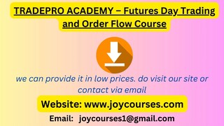 TRADEPRO ACADEMY – Futures Day Trading and Order Flow Course