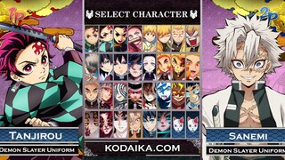 【MUGEN】2022国庆新版《鬼灭之刃》小人物整合分享下载