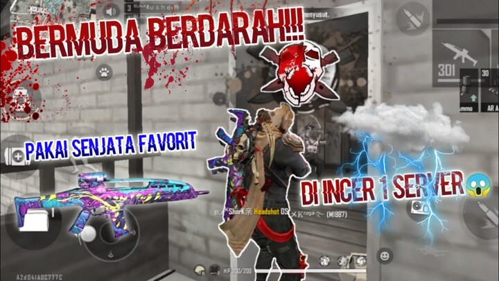 GOKIL! PAKAI SENJATA FAVORIT AWTO HEADSHOT! SAMPE DI INCER 1 SERVER WAJIB NONTON FREE FIRE INDONESIA