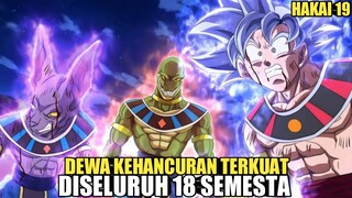 Pertarungan sengit Dewa kehancuran melawan  Iblis Banteng Super kuat - Db Hakai part 19