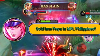 Bakit nga ba ginagawang gold lane si Freya sa MPL?  🤔😱