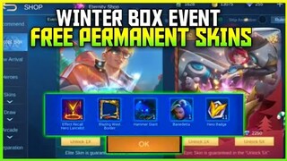 CLAIM FREE PERMANENT EPIC SKIN & LIGHTBORN SKIN IN THIS (WINTER EVENT) - MOBILE LEGENDS BANG BANG