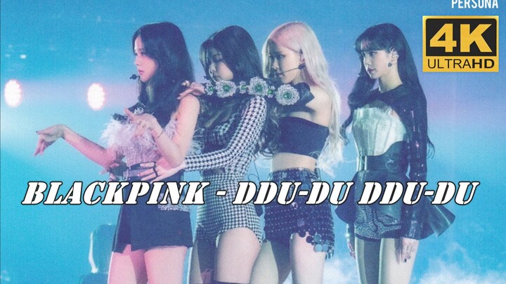 An epic performance, an unforgettable stage! BLACKPINK - DDU-DU DDU-DU 4K restoration with Chinese s