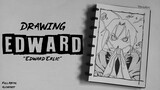 Speed Drawing Anime - Edward Erlic from Fullmetal Alchemist Brotherhood | YoruArt (Menggambar Anime)