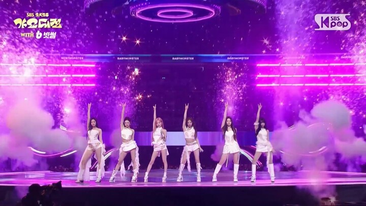 Babymonster SBS Gayo Daejeon 2025 - We Go Up + Psycho