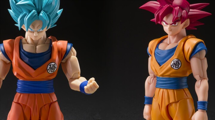『Dragon Ball』Bandai SHF Dragon Ball Edisi Baru: Super Saiyan God Goku, Super Saiyan Blue Goku